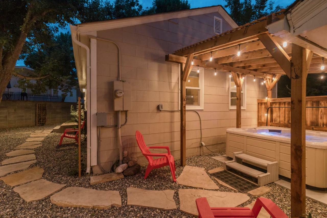 Villa Italian Style In Old Town With Private Hot Tub Fort Collins Exterior foto