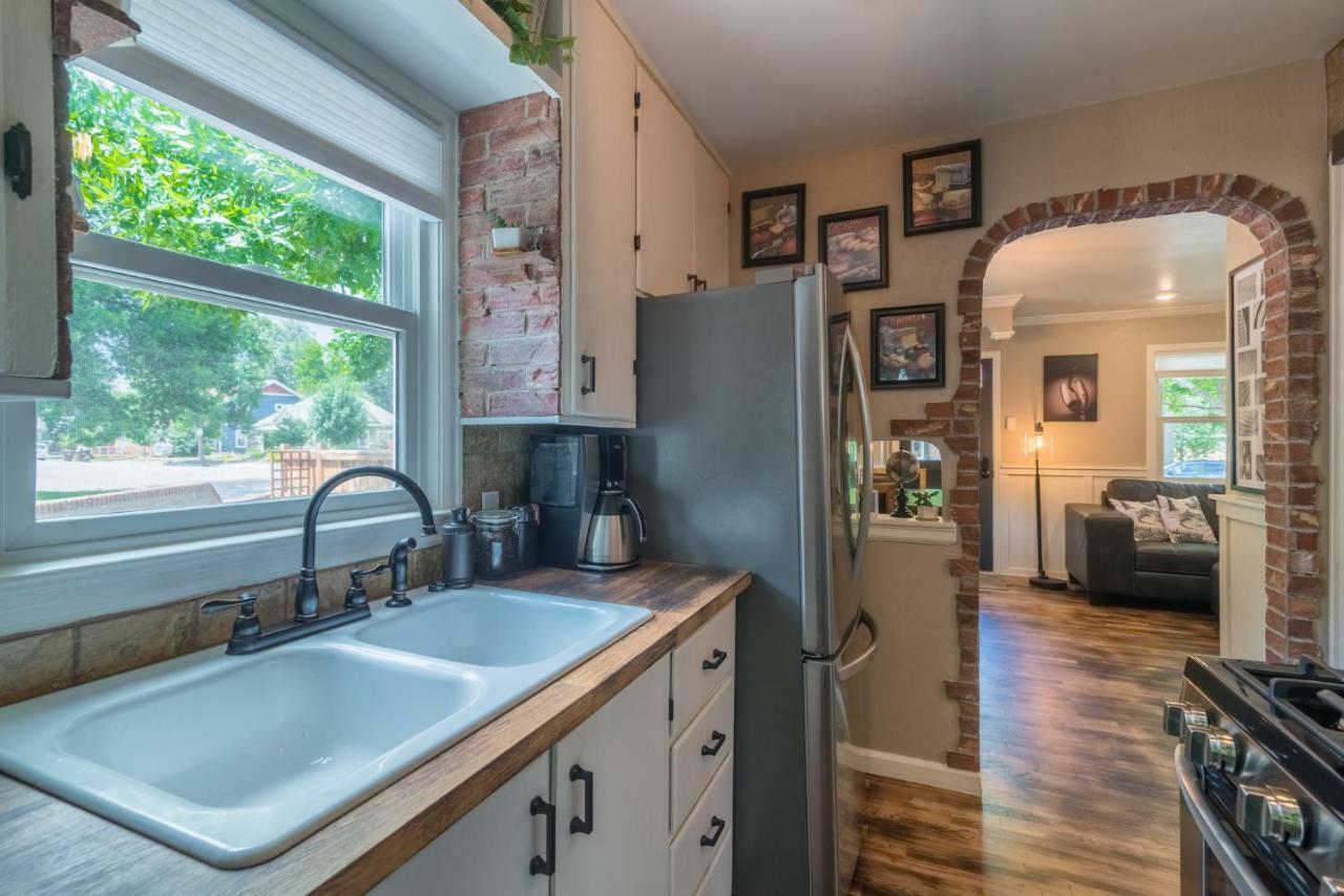 Villa Italian Style In Old Town With Private Hot Tub Fort Collins Exterior foto