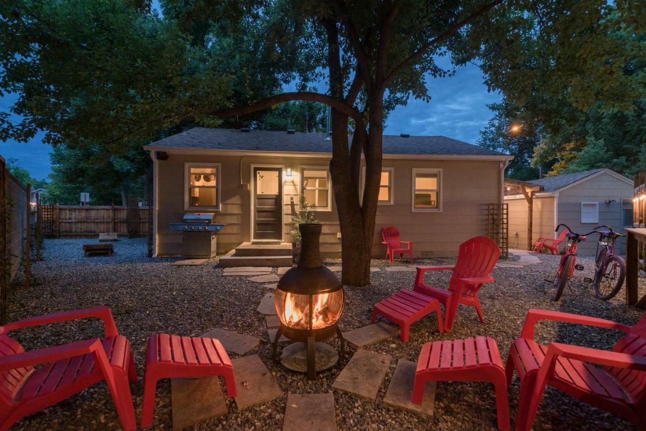 Villa Italian Style In Old Town With Private Hot Tub Fort Collins Exterior foto